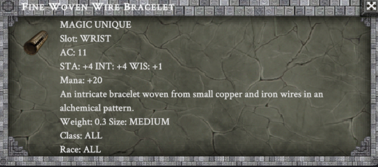 FINE WOVEN WIRE BRACELET item card